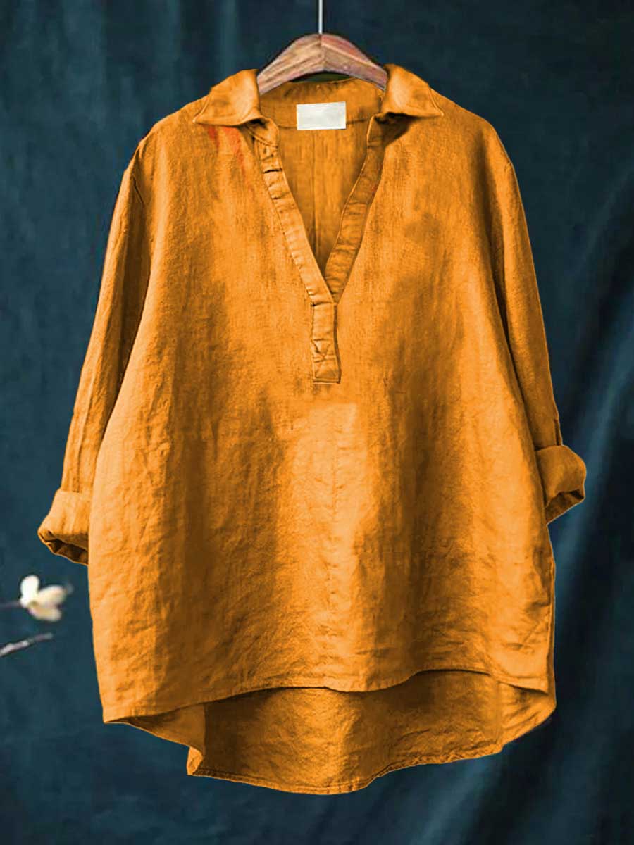 Andrea™ - Linnedbluse