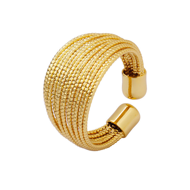 Vera ring med åben ende | 18k guld