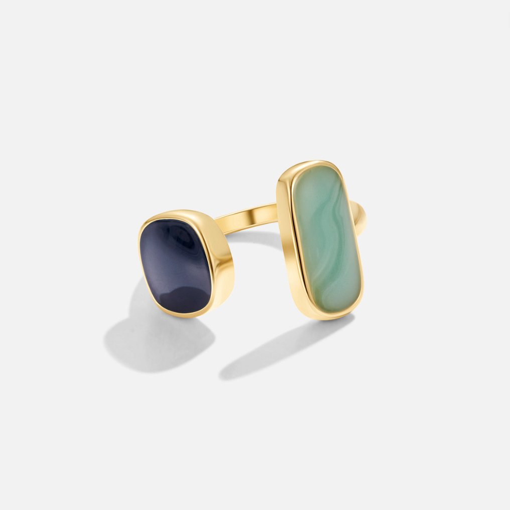 Ren Unik Ring Omkransning | Guld 18k