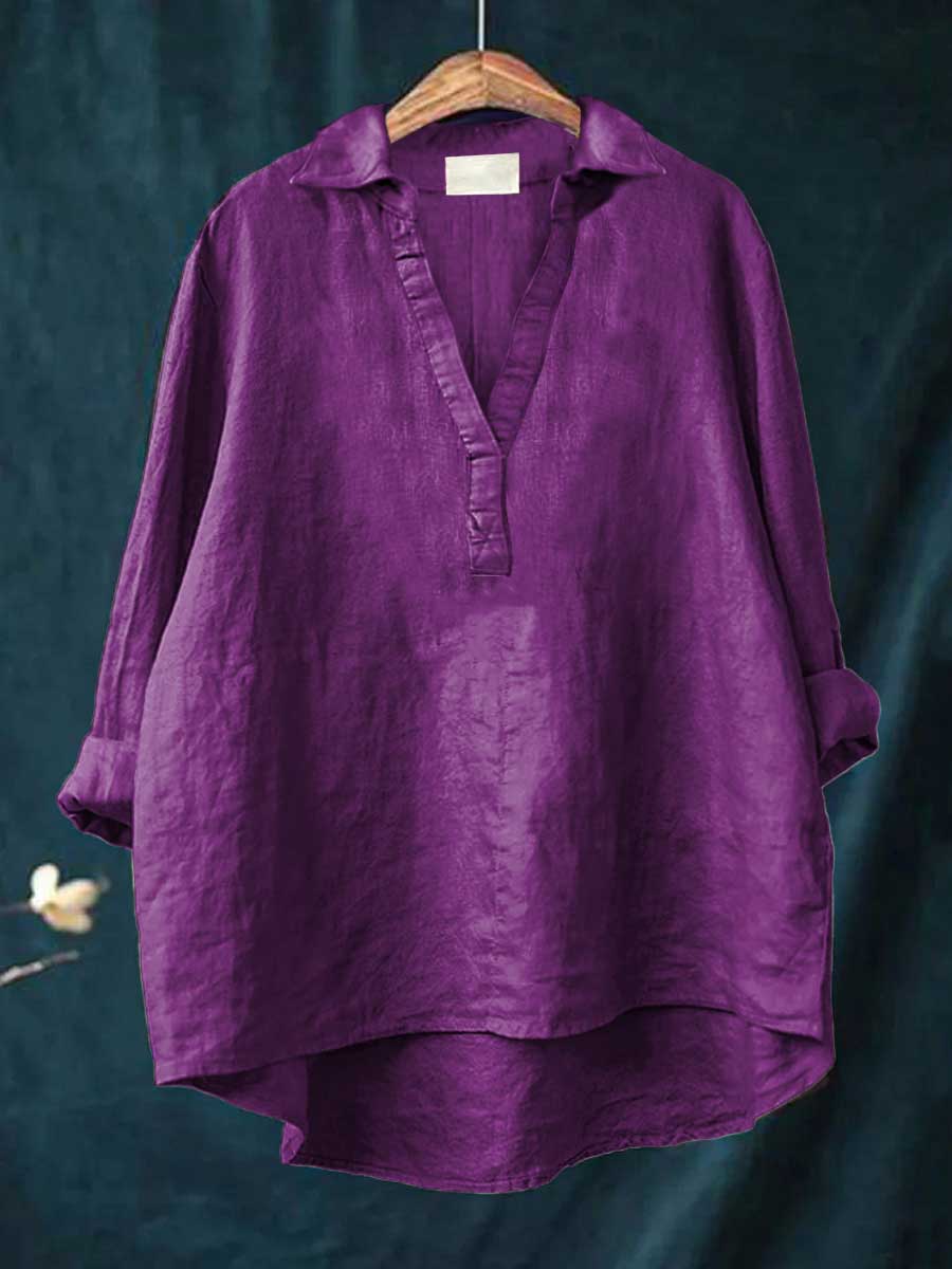 Andrea™ - Linnedbluse