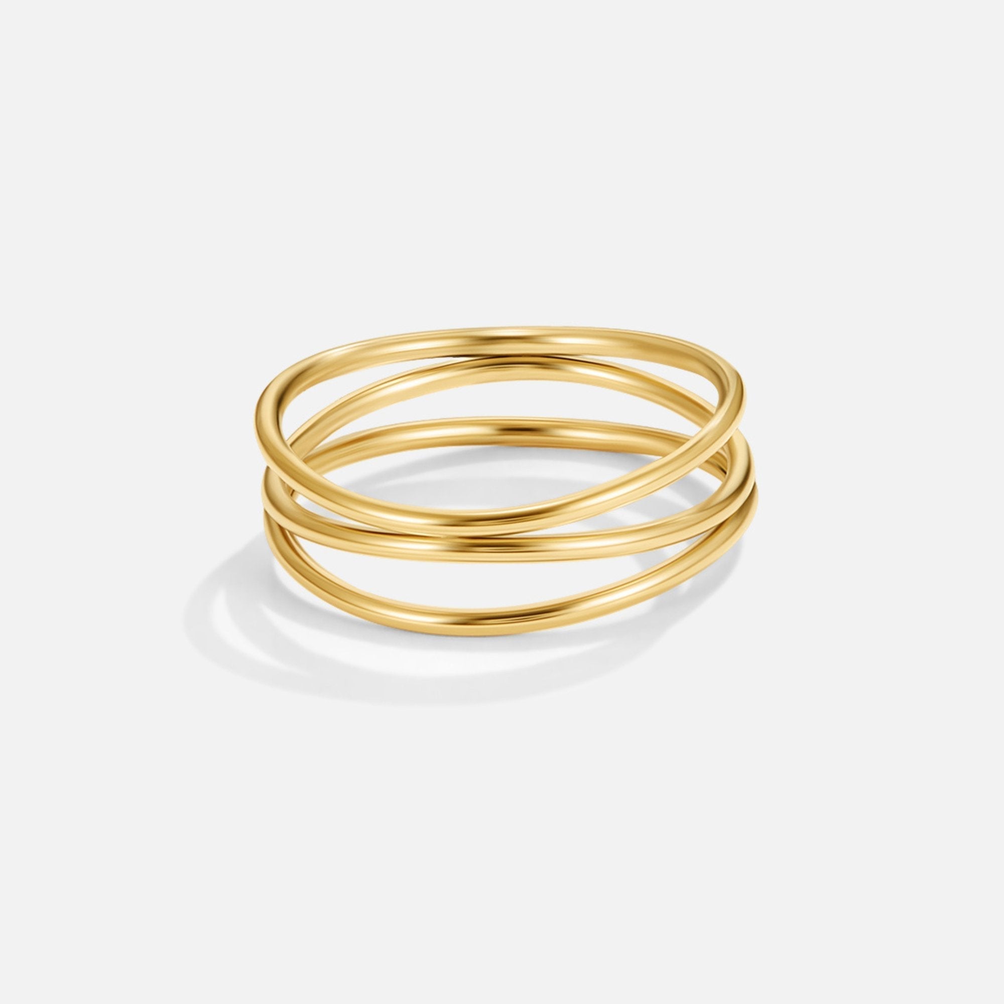 Uendelighedsringen Infinity Loop | 18k Guld