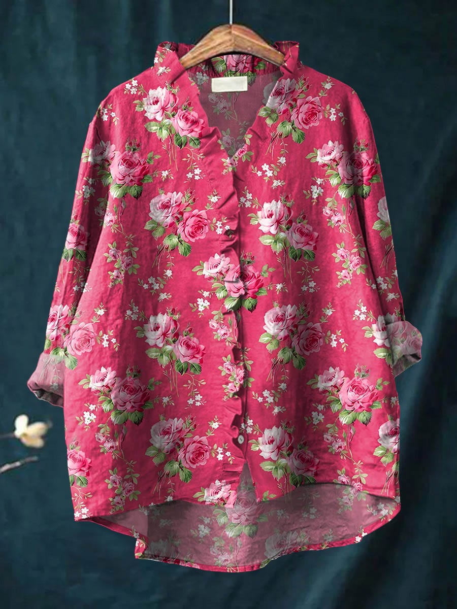 Tara™ - Linned Bluse