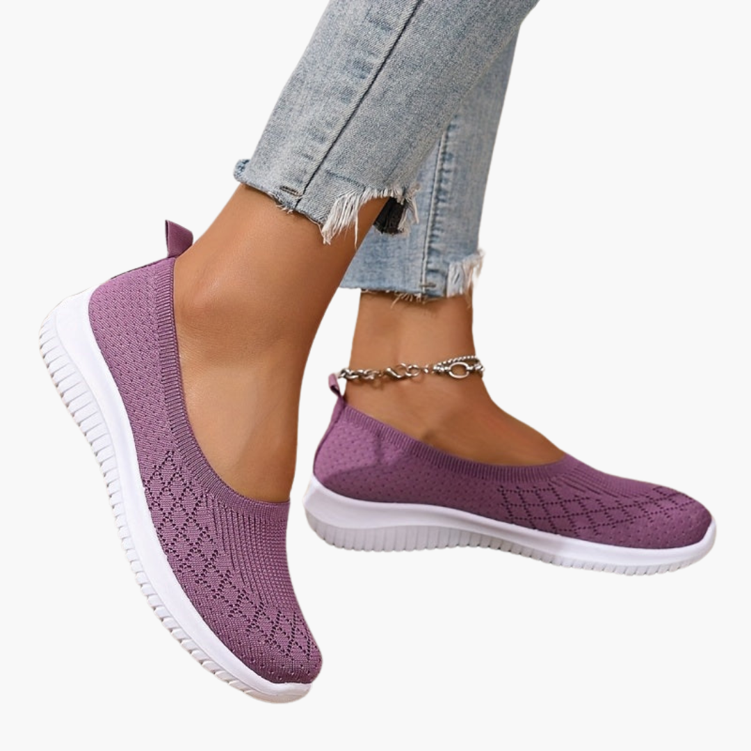 Sofina – Skridsikre &amp; Åndbare Slip-Ons
