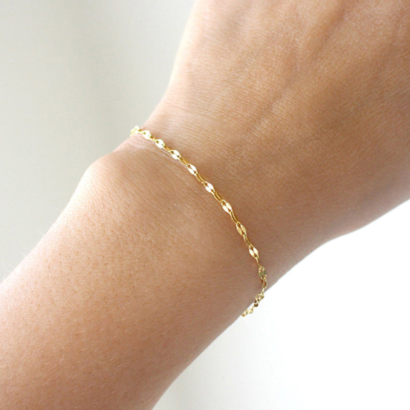 Amara Blonde Armbånd | 18k Guld