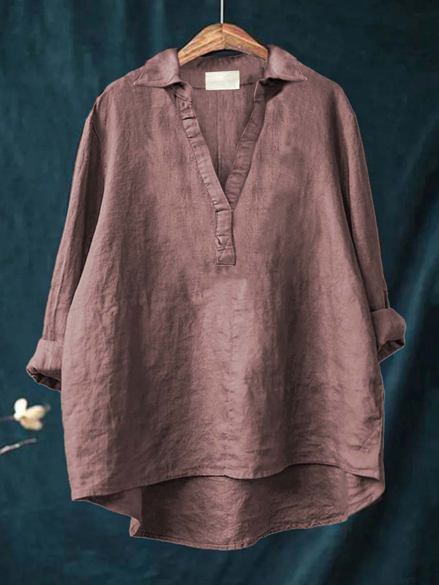 Andrea™ - Linnedbluse