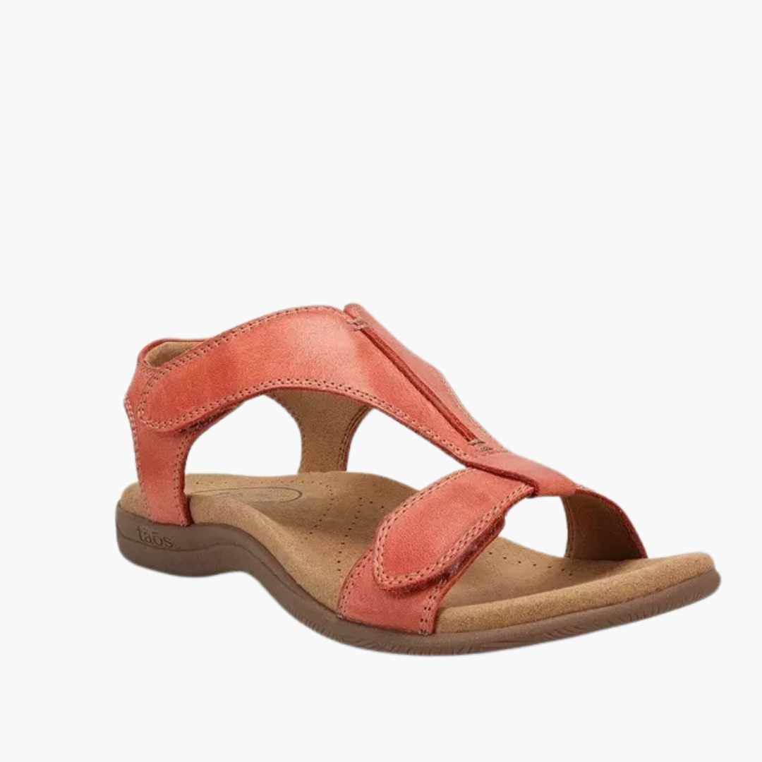 Leona™ | Plateau-sandaler med velcrolukning