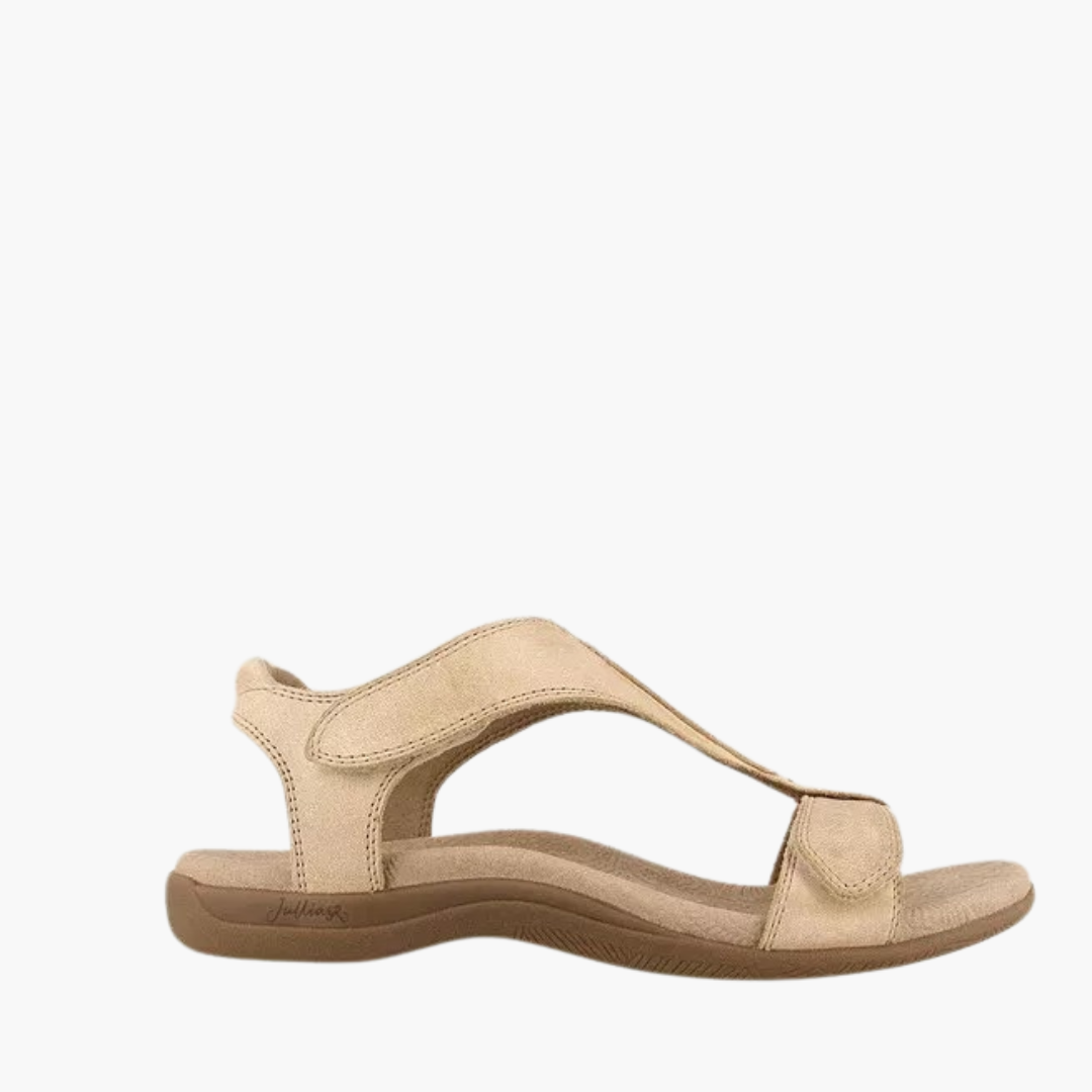 Leona™ | Plateau-sandaler med velcrolukning