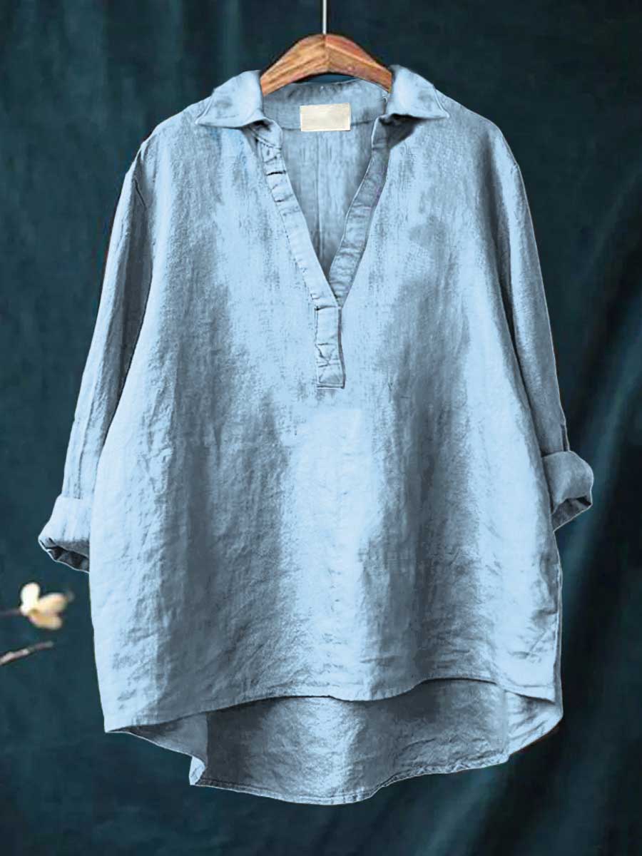Andrea™ - Linnedbluse