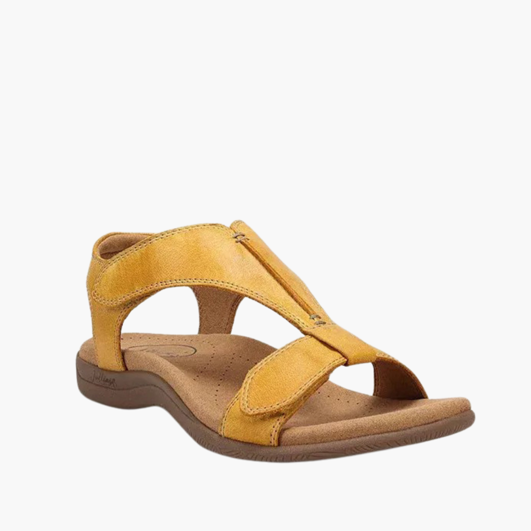 Leona™ | Plateau-sandaler med velcrolukning