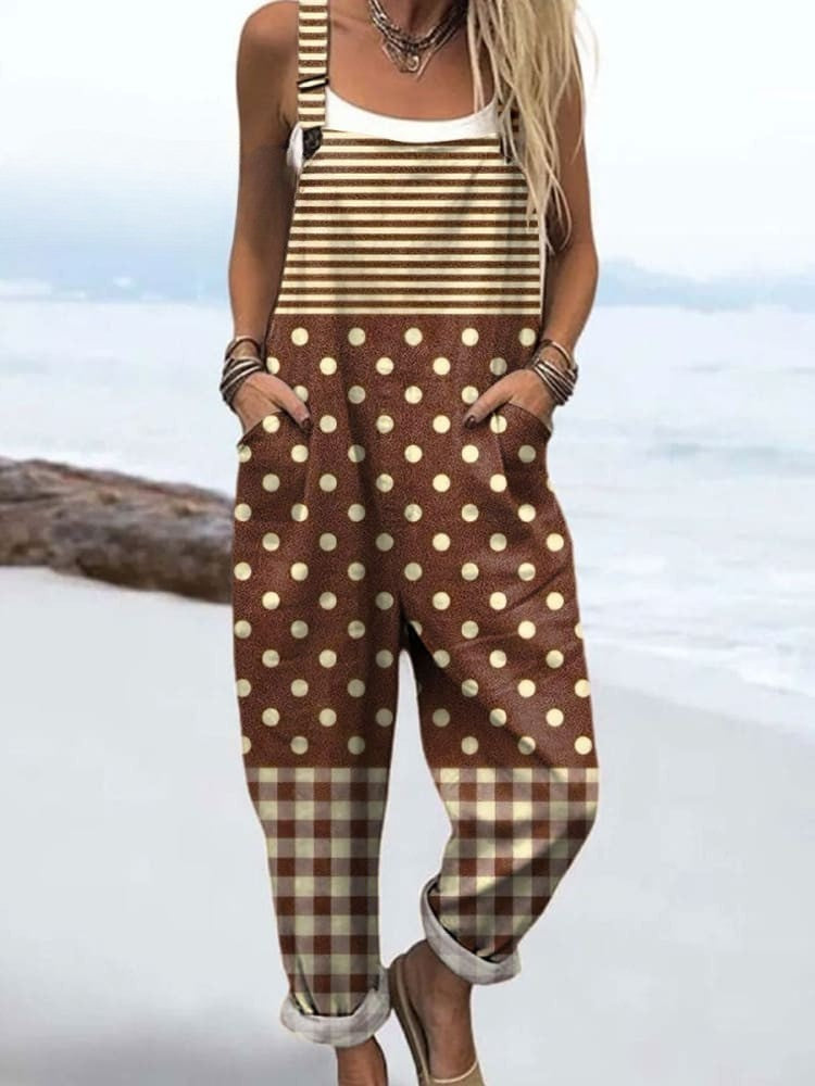 Clomet | Vintage Dot Jumpsuit