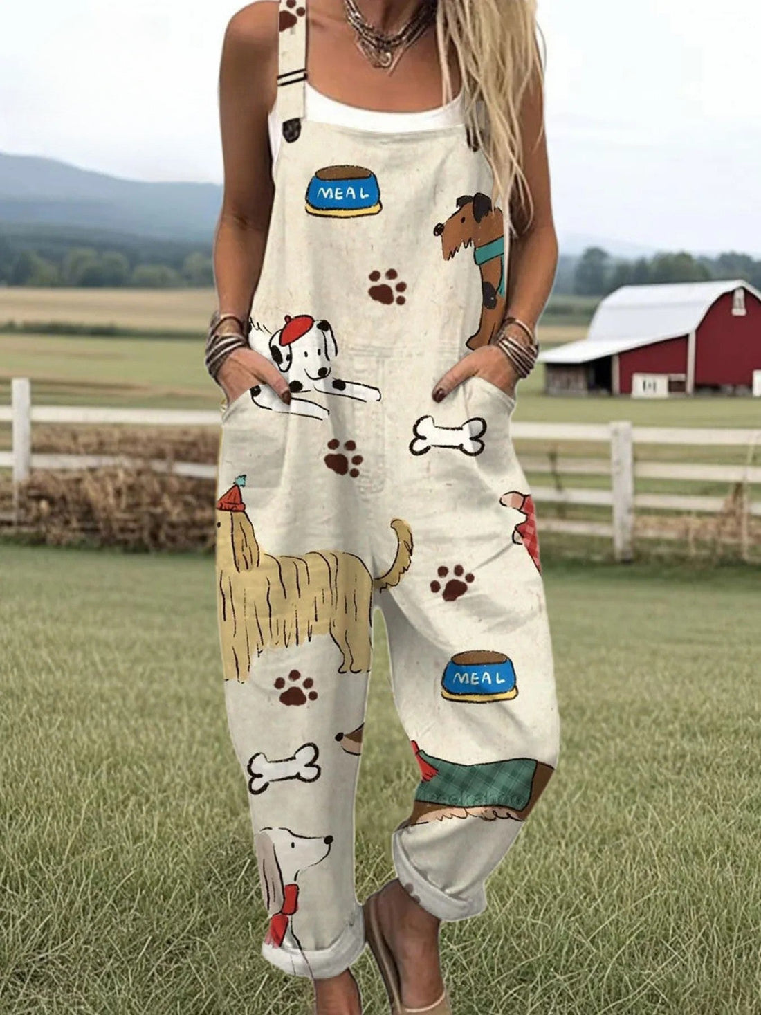 Clomet | Vintage Floral Jumpsuit