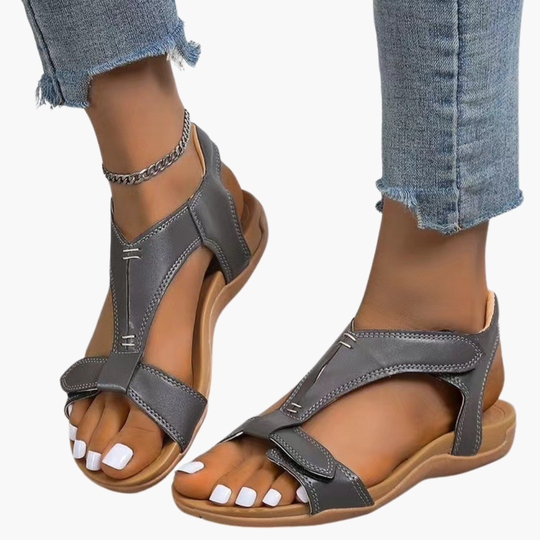 Mira™ | Plateau-sandaler med velcrolukning