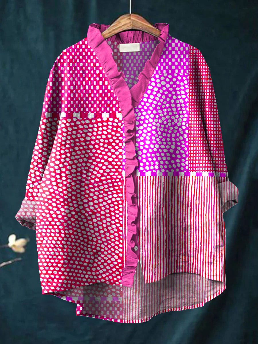 Cassandra™ - Linned Bluse