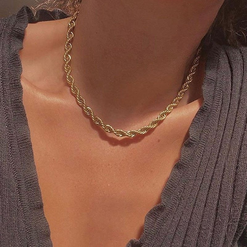 Snor Bianca Halskæde | 18k Guld