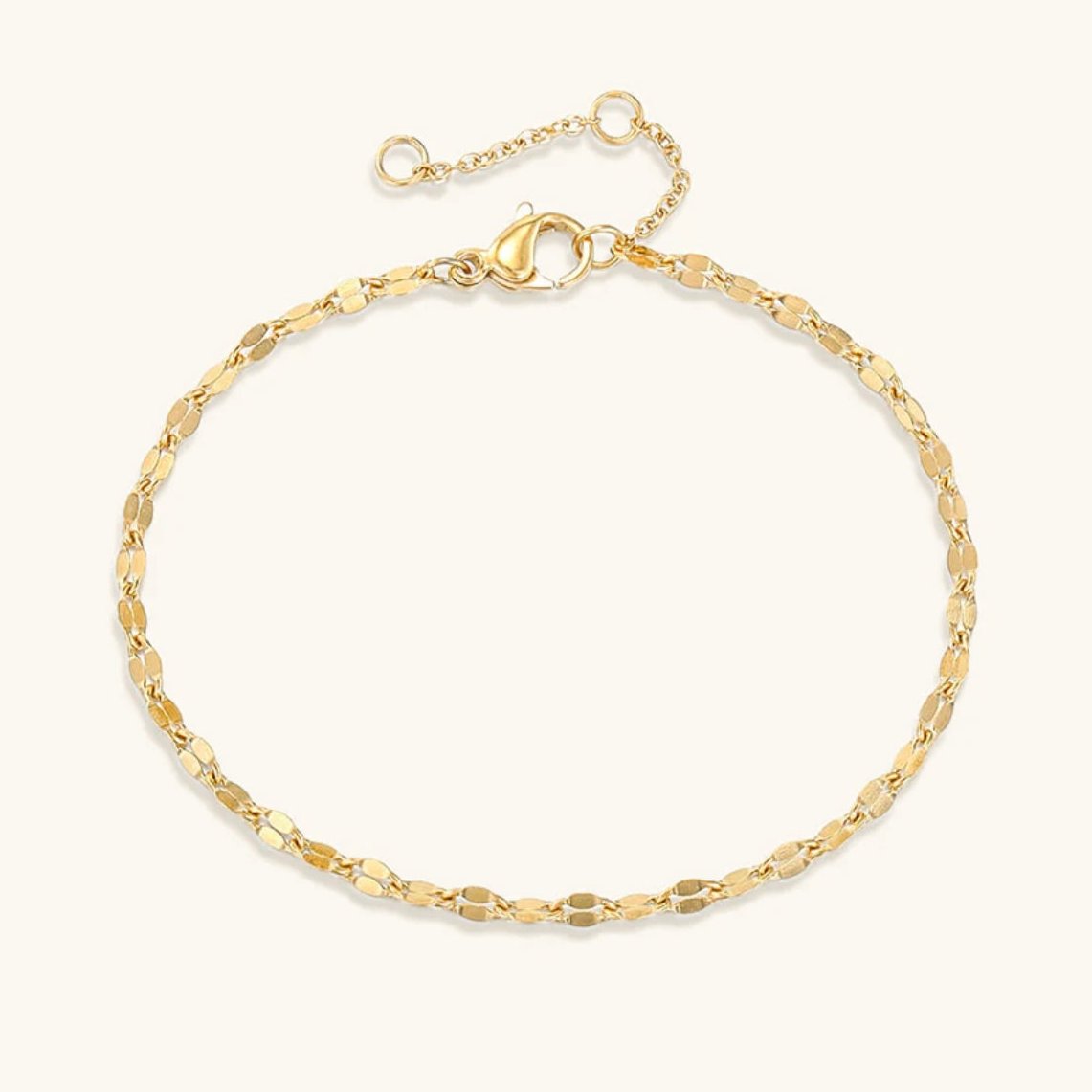 Amara Blonde Armbånd | 18k Guld
