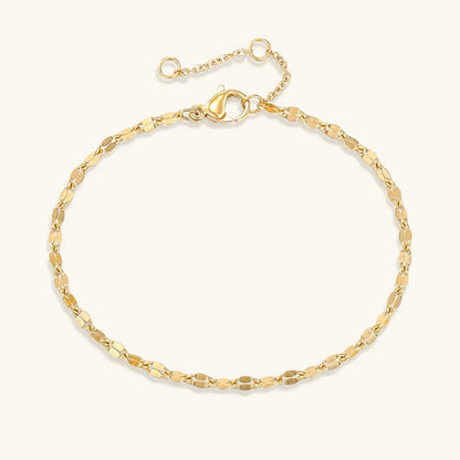 Amara Blonde Armbånd | 18k Guld