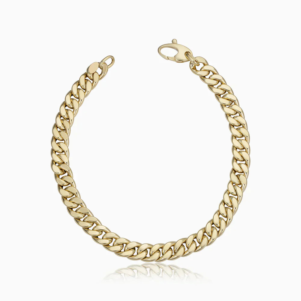 Ejendom Cuban Armbånd | Guld 16k