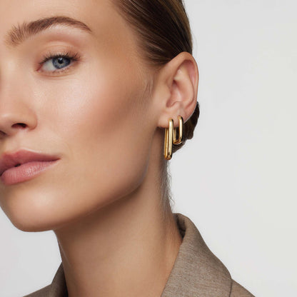 Butiksikon Øreringe | Guld 18k