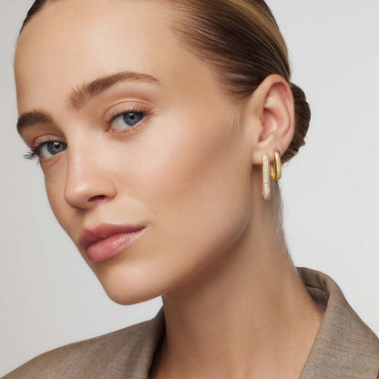 Butik Ikon Pavé Ringe | Guld 16k