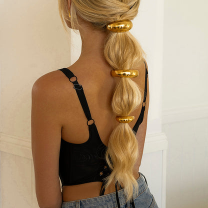 Hestehalekapturek | 18k Guld