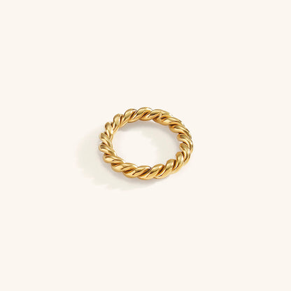 Melody Twist Ring | 18k Guld