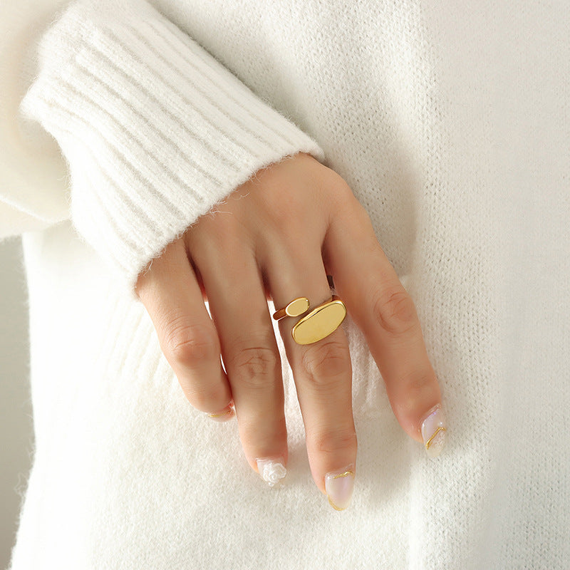 Minimalistisk Ring Odyssee | 18k Guld