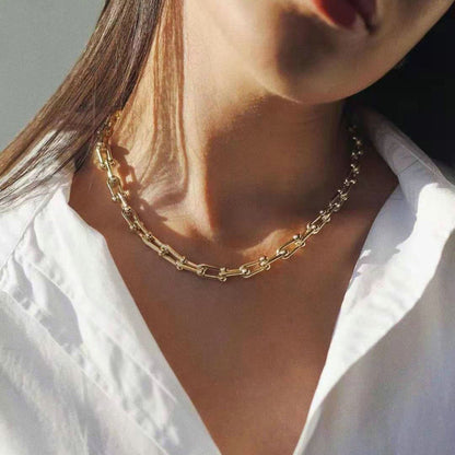 Kaskade Halskæde | 18k Guld