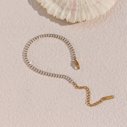 Tennisarmbånd Wisteria Diamant | 18k Guld