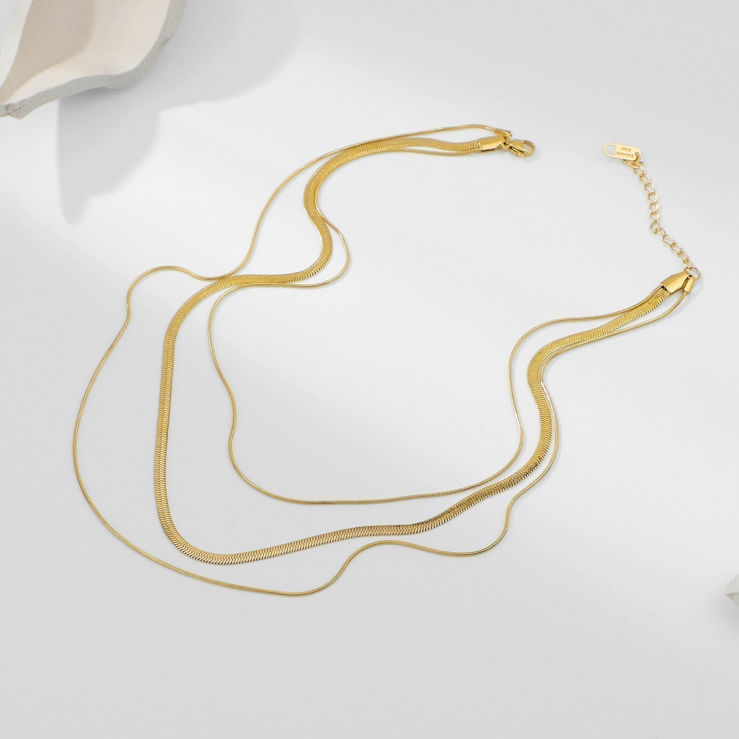 Zafina Halskæde | 18k Guld