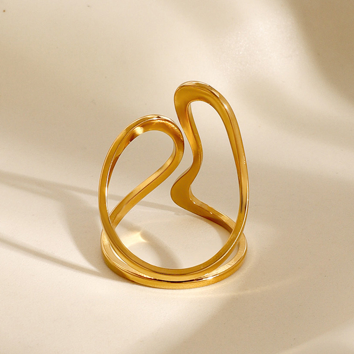 Guld Ring Mosaik | 18k Guld