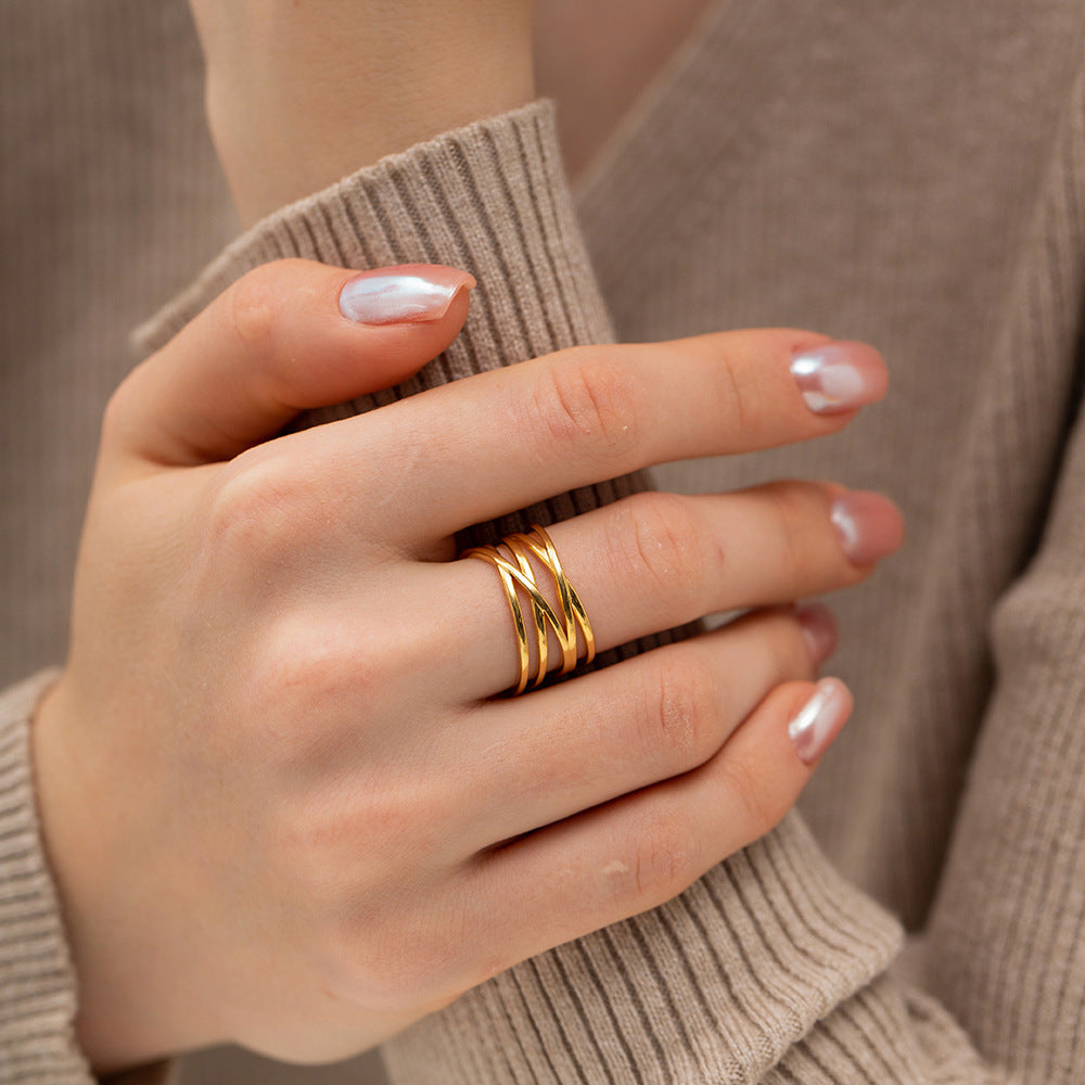 Ring i Flussguld | 18k Guld