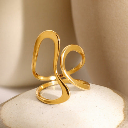 Guld Ring Mosaik | 18k Guld