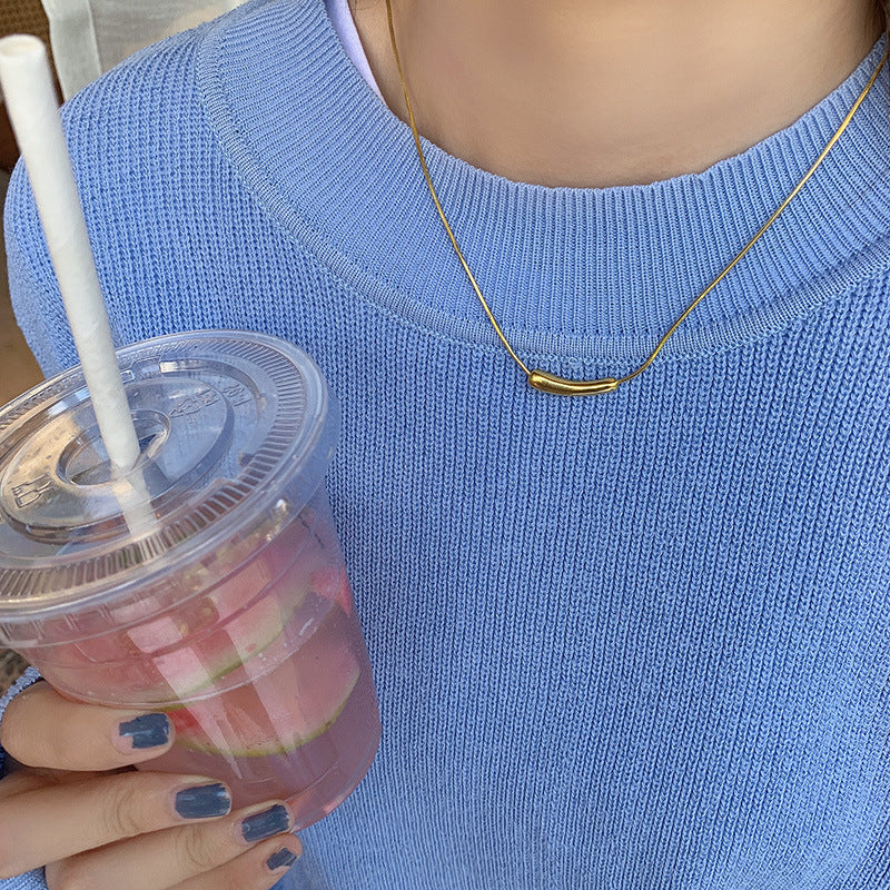 Vedhæng Sandra Snakebone | Guld 14k
