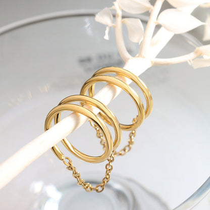 roterende ring | 18k guld