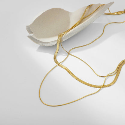 Zafina Halskæde | 18k Guld