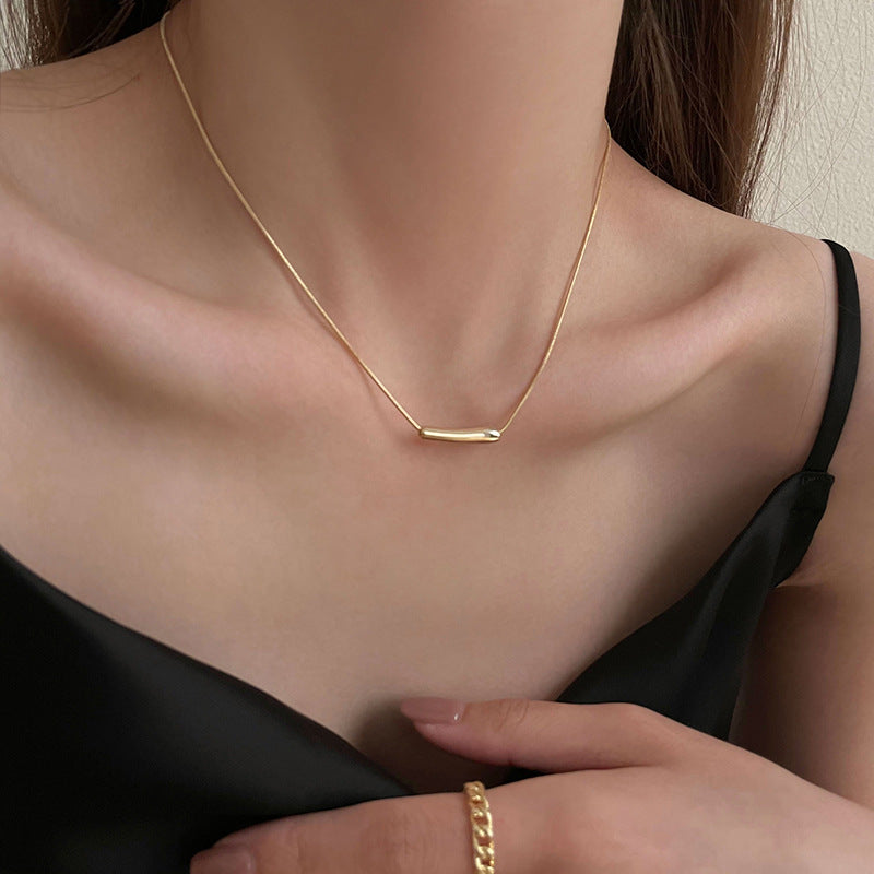 Vedhæng Sandra Snakebone | Guld 14k