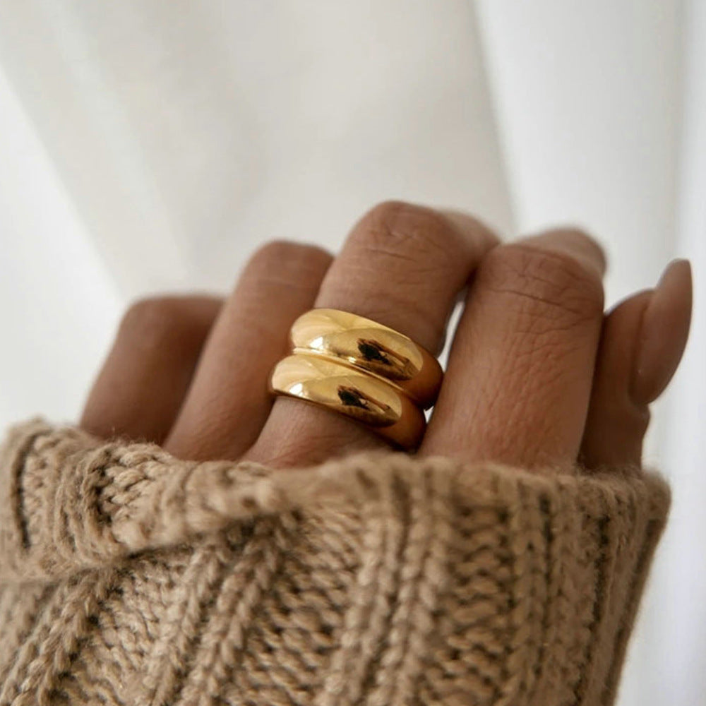 Zelle Ring | 18k Guld