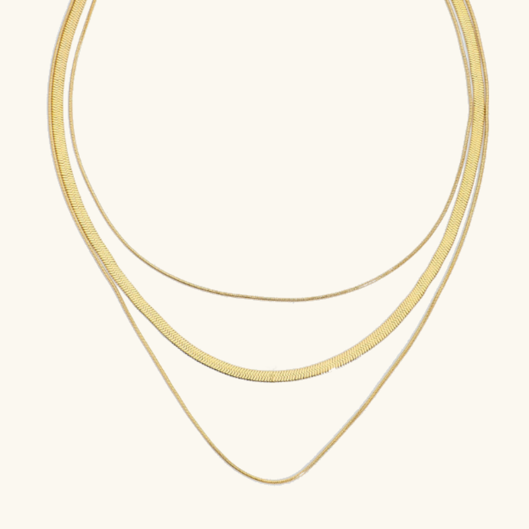 Zafina Halskæde | 18k Guld