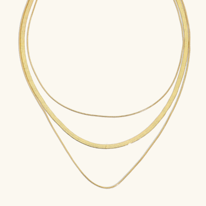 Zafina Halskæde | 18k Guld