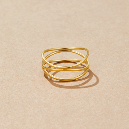Uendelighedsringen Infinity Loop | 18k Guld