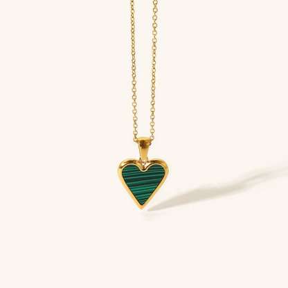 Blythe Necklace with Heart | 18k Gold