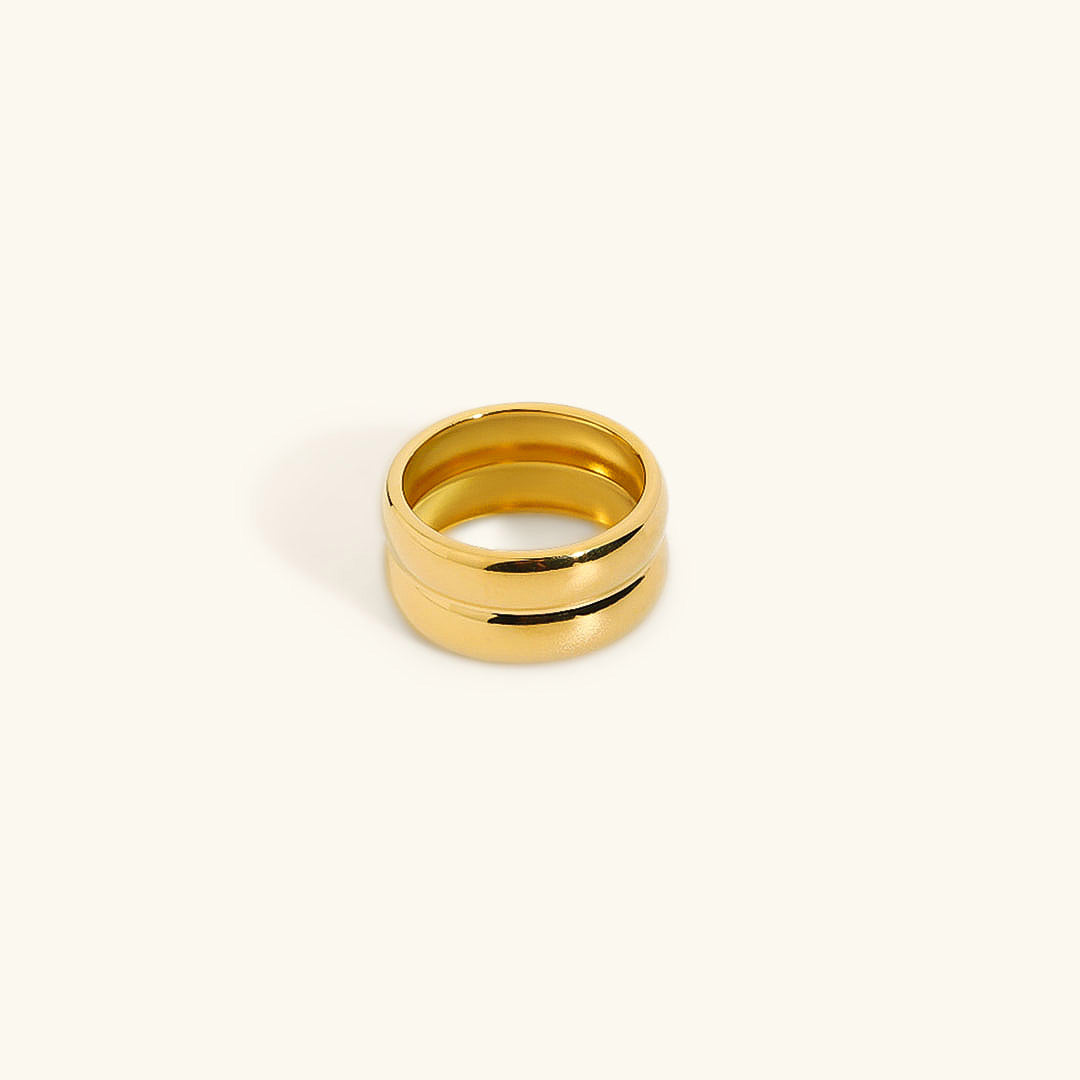 Zelle Ring | 18k Guld