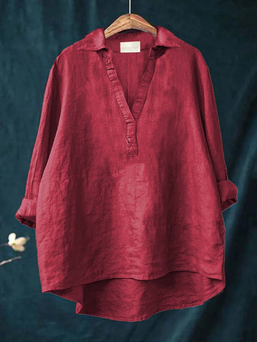 Andrea™ - Linnedbluse