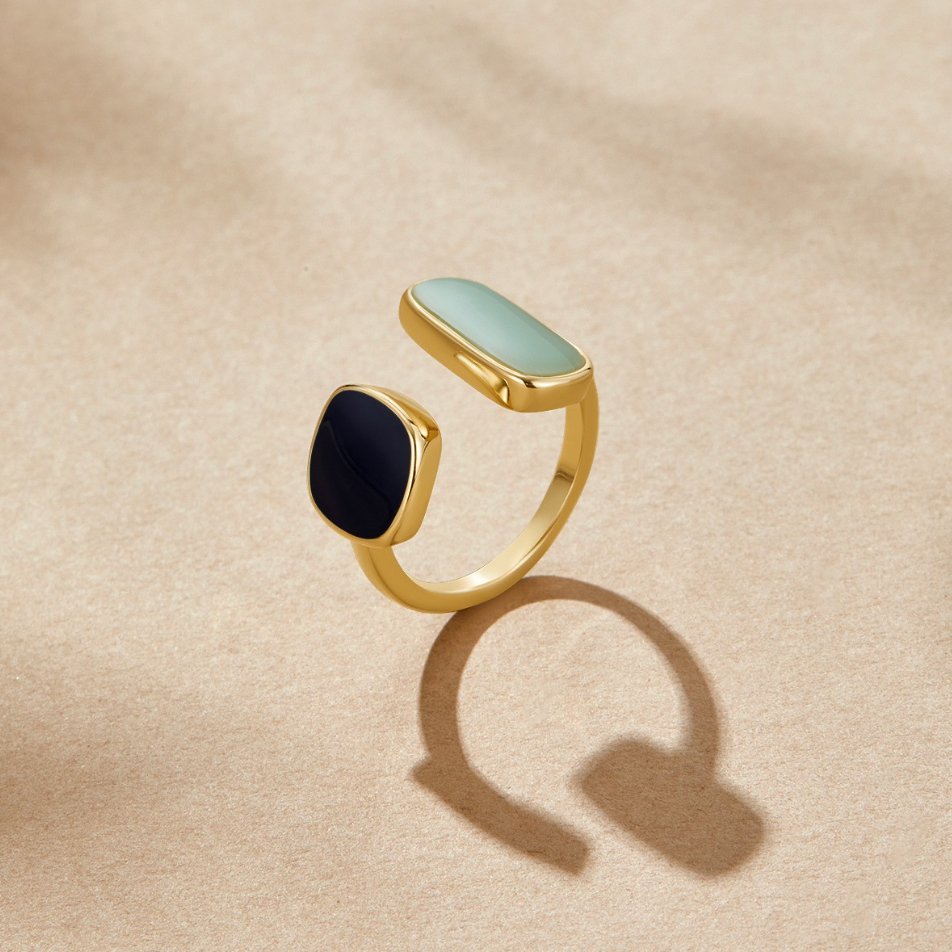 Ren Unik Ring Omkransning | Guld 18k