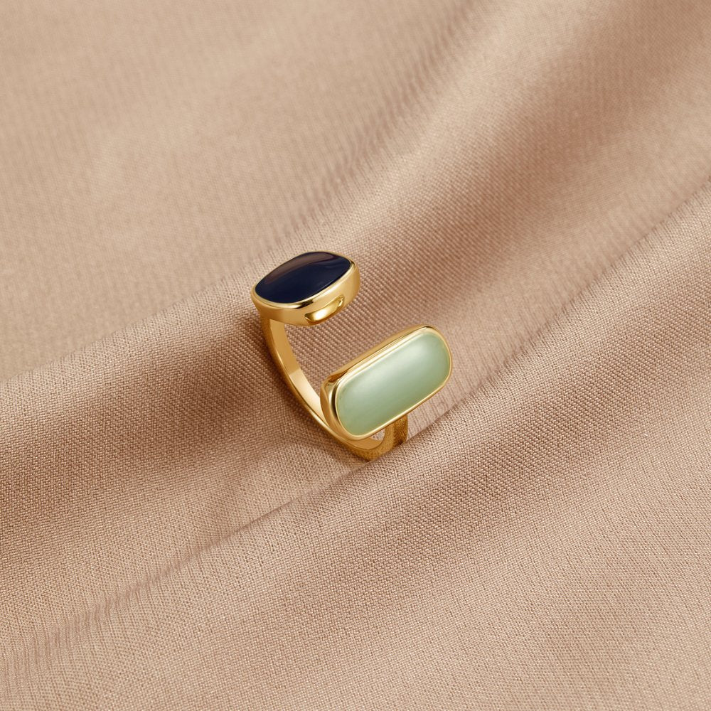 Ren Unik Ring Omkransning | Guld 18k