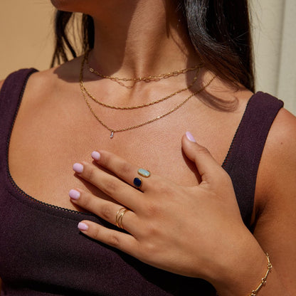 Ren Unik Ring Omkransning | Guld 18k