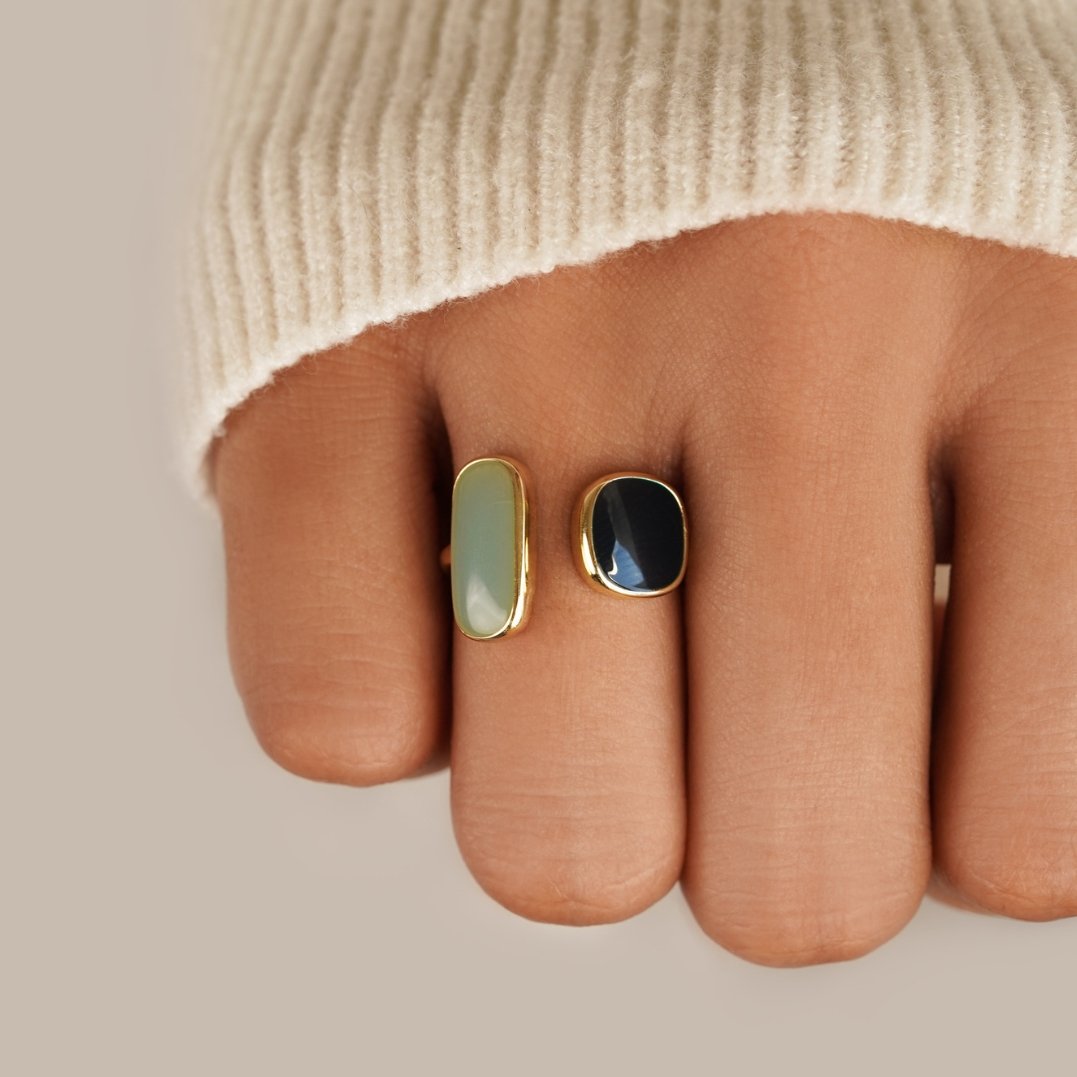 Ren Unik Ring Omkransning | Guld 18k