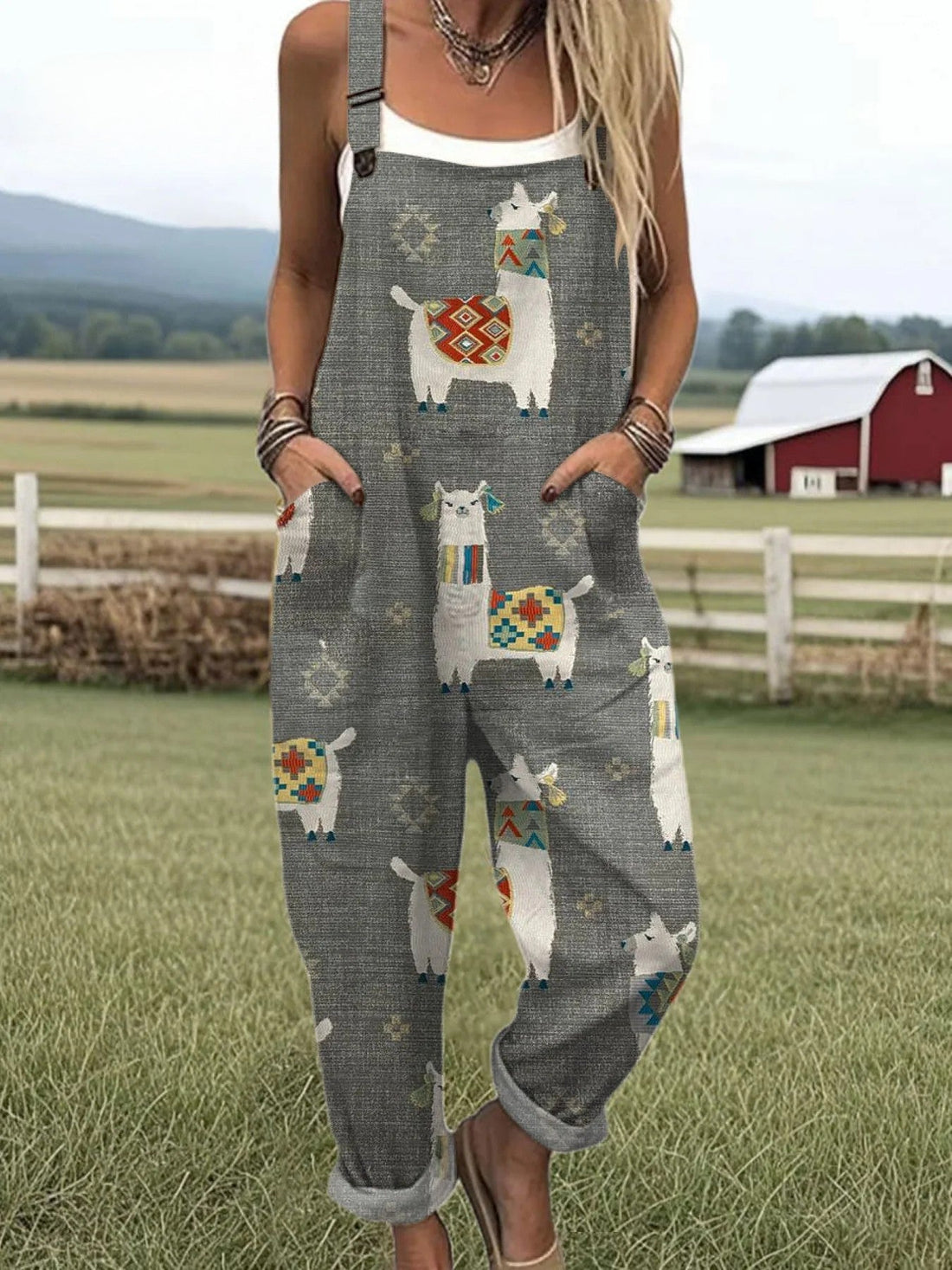 Clomet | Vintage Floral Jumpsuit