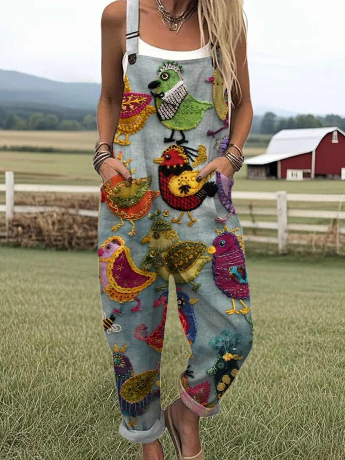 Clomet | Vintage Floral Jumpsuit