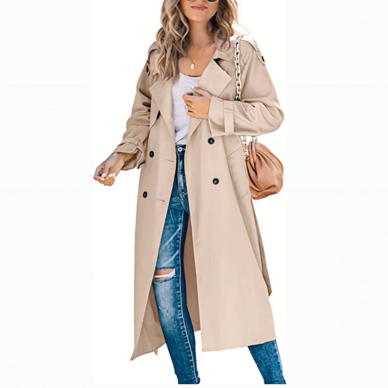 Lana - Trenchcoat for kvinder, lang